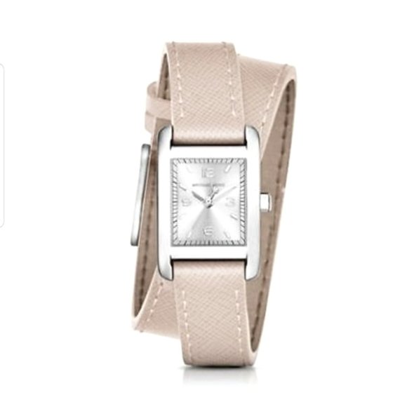 Michael Kors Women’s Taylor Pink Blush Wrap Watch - Picture 1 of 9